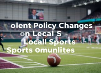 The Impact of Recent Policy Changes on Local Sports Communities The Impact of Recent Policy Changes on Local Sports Communities